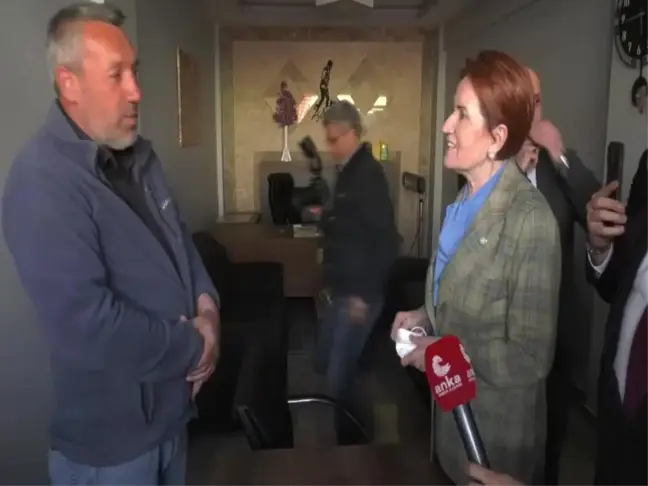 Akşener'e Dert Yanan Esnaf: