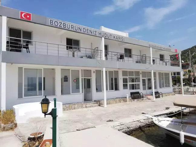 Muğla'da iki yıldır kapalı olan Bozburun Deniz Hudut Kapısı açıldı