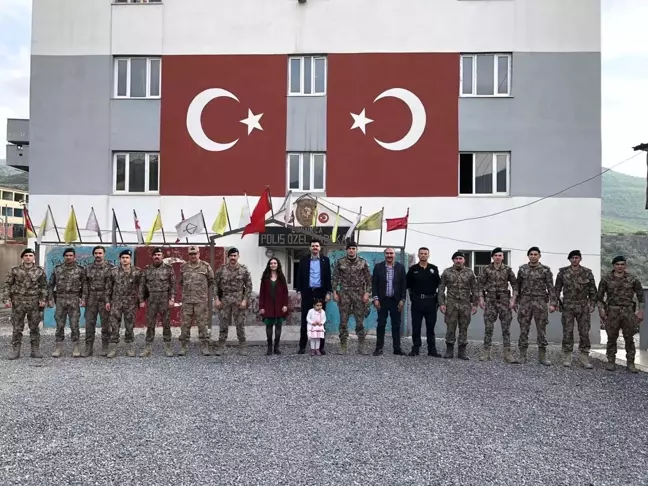 Çukurca'da Ramazan bayramı ziyaretleri