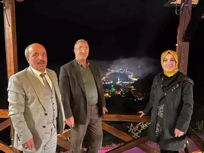 Ayvazoğlu Uzungöl'de esnaf ve turizmciler ile görüştü