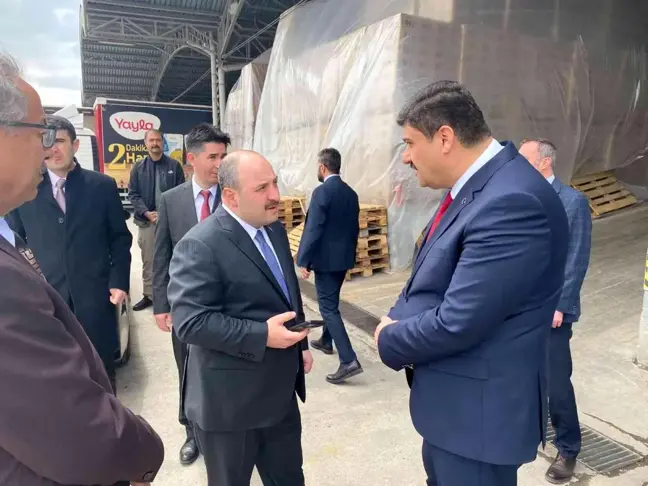 Bakan Varank ve Başkan Oğuz'dan işçi ve sanayicilere ziyaret