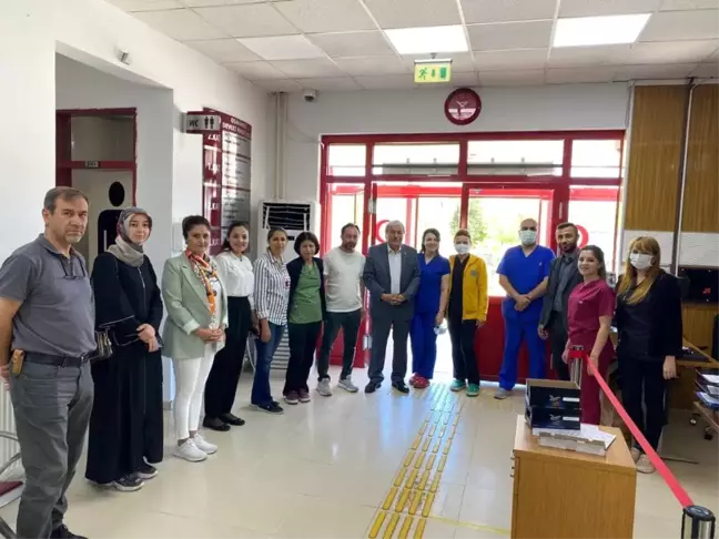 Başkan şahin'den hemşirelere ziyaret