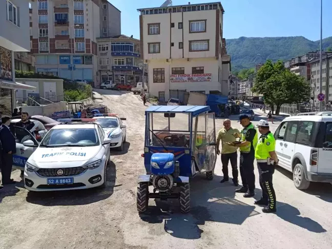 Ordu'da tarım araçları denetlendi