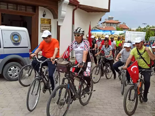 Büyük Taarruz'un başladığı yerde 100. yıl için pedal çevirdiler