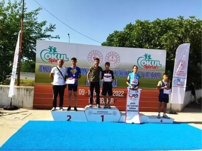 Okul Sporları Atletizm Finallerinde Köyceğiz'e 1'incilik geldi