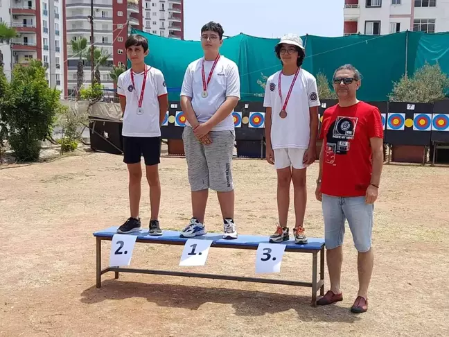 Nokta Okçuluk Mersin'den kulüpler şampiyonasında 3'ü birincilik 9 madalya