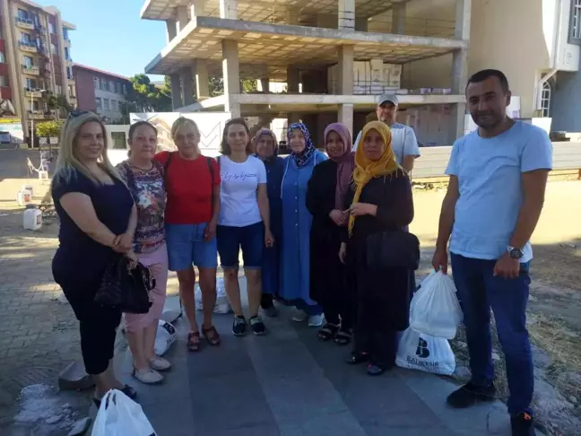 Burhaniye' de çölyaklılara Büyükşehir'den gıda desteği