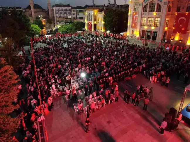 Aksaray'da 15 Temmuz Demokrasi ve Milli birlik günü etkinliği