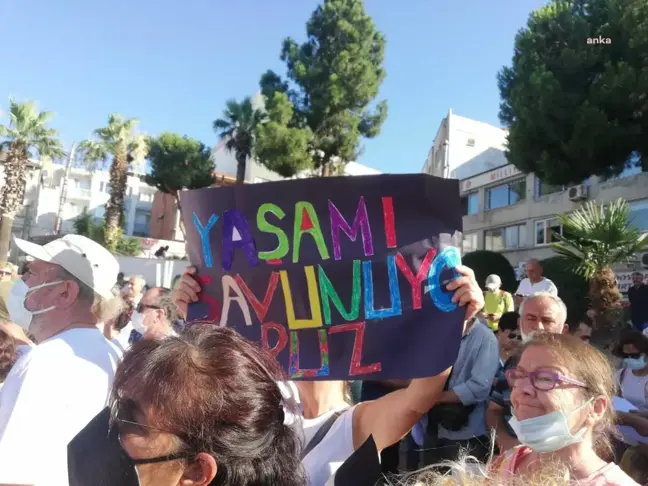 Aliağa'da Asbestli Gemi Protestosu: 