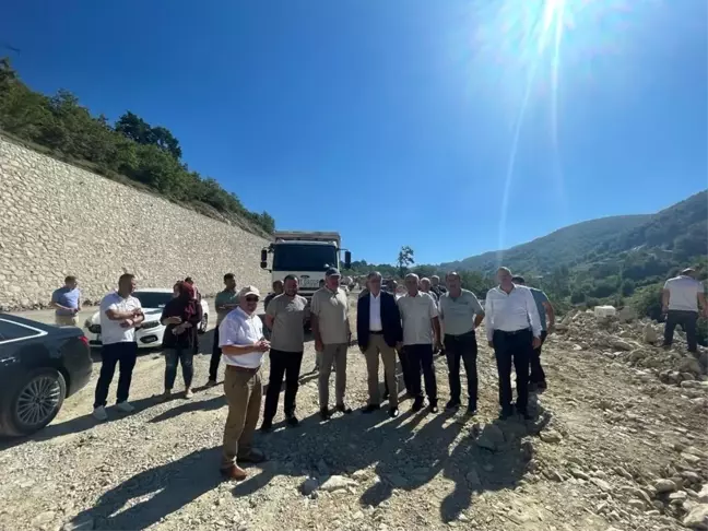 Son dakika haber... Kdz. Ereğli-Devrek karayolunda çalışmalar hız kazandı