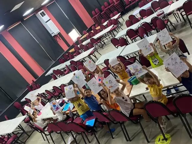 Milas Belediyesi'nin Okul Öncesi Kursları Devam Ediyor