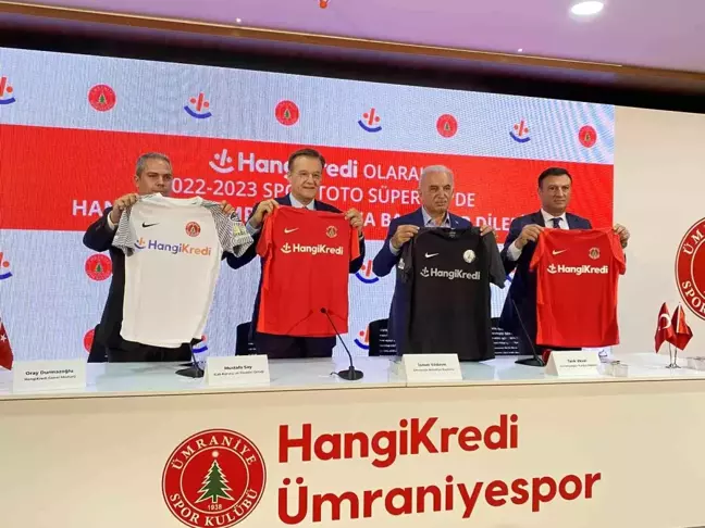 Ümraniyespor isim ve forma sponsorluğu anlaşması imzaladı