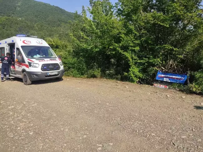 Son dakika haberi: Yenice'de patpat ormanlık alana uçtu: 2 yaralı