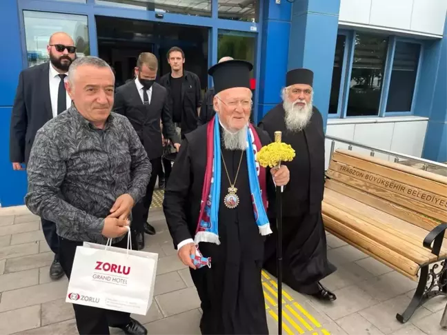 Trabzon genel haberleri | Fener Rum Patriği Bartholomeos Sümela'daki ayin için Trabzon'a geldi