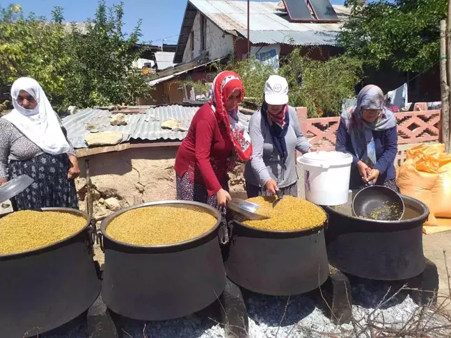 Tunceli haberi! Tunceli'de bulgur kazanları kaynamaya başladı