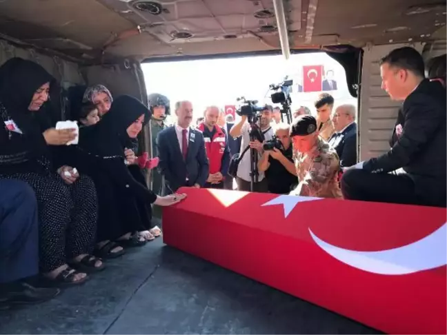 Son dakika haberi: Şehit Uzman Çavuş Uğurcan Cirnooğlu'nun cenazesi, memleketine uğurlandı
