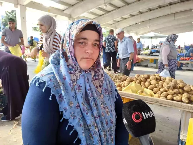 Son dakika haber | Pazarda patates satarak kazandığı 300 bin TL'lik altınlarını çaldılar