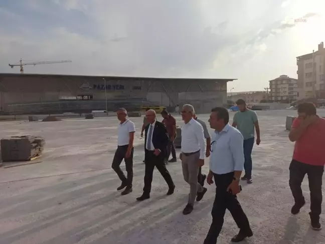 Kırşehir haberi: Kırşehir Belediye Başkanı Ekicioğlu, Çalışmaları Yerinde İnceledi