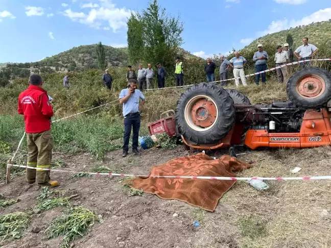 Son dakika haber | Traktör kazasında amca yeğen hayatını kaybetti