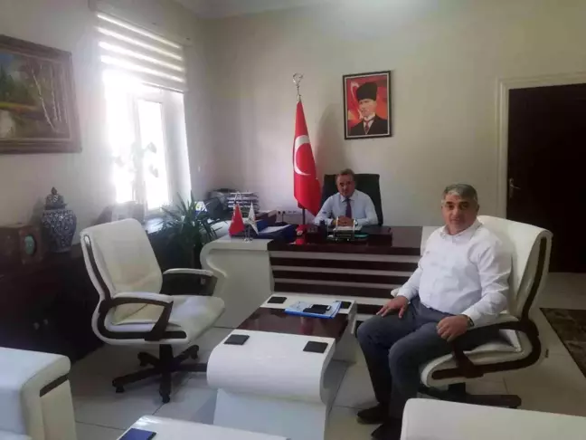 OEDAS İl Müdürü Aykut, Kaymakam Öztürk'ü ziyaret etti