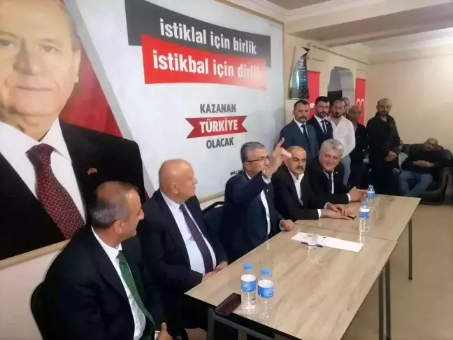 Bayburt haberleri... MHP Genel Başkan Yardımcısı Aydın'dan Bayburt'a ziyaret