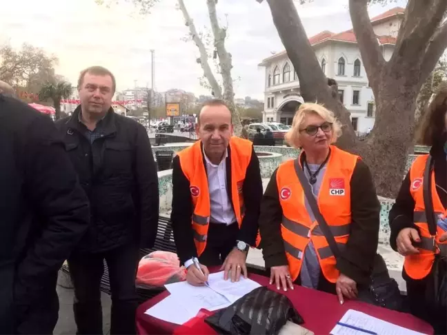 CHP'li Başkan su indirimi duydu, imza kampanyası başlattı