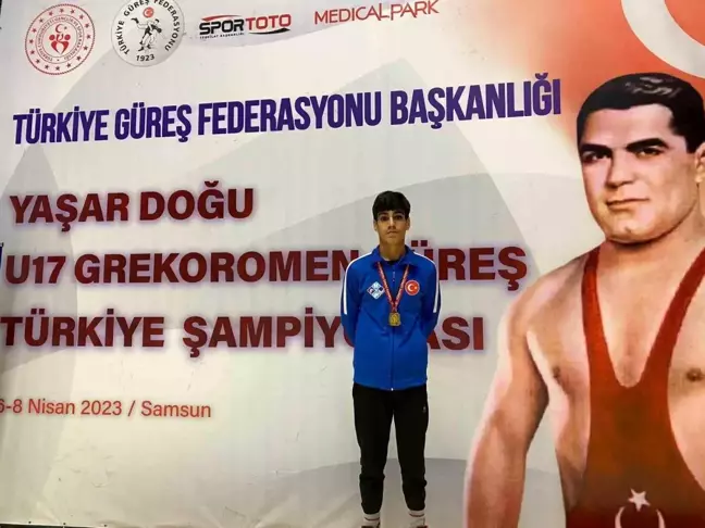 Eyyübiyeli sporcu Türkiye şampiyonu oldu