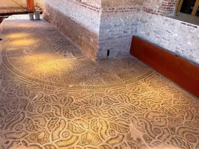 Zeytinburnu'nda yapımına başlanan Kazlıçeşme Mozaik Müzesi'nde sona gelindi