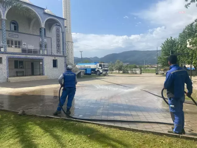 Fethiye'de Camiler Ramazan Bayramı'na Hazırlanıyor