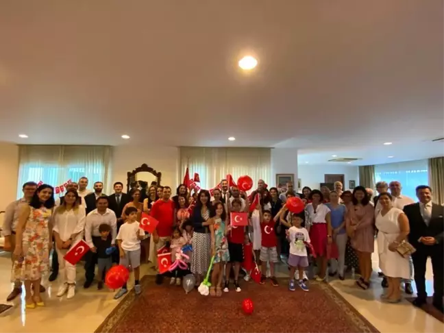 Türkiye'nin Bangkok Büyükelçiliğinde 23 Nisan coşkusu