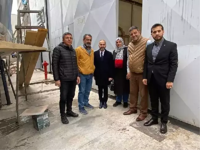 AK Parti İstanbul Milletvekili Adayı Veli Arslan Tersane Esnafını Ziyaret Etti