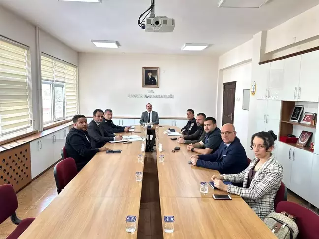 Havran'da seçim güvenlik toplantısı yapıldı
