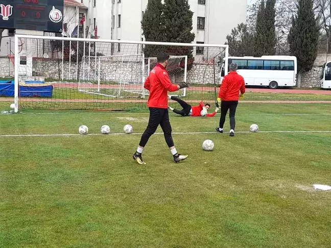 Uşakspor, Vanspor maçı hazırlıklarını sürdürdü