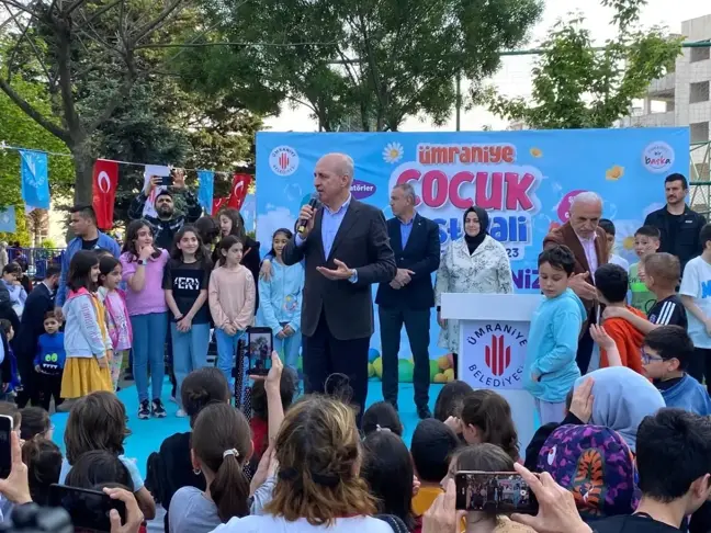 Numan Kurtulmuş: 'Terör örgütü ile mücadele eden ve onlara diz çöktüren bir Recep Tayyip Erdoğan var'