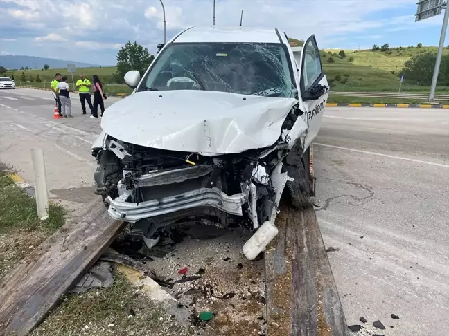 Kastamonu'da trafik kazası: 4 yaralı