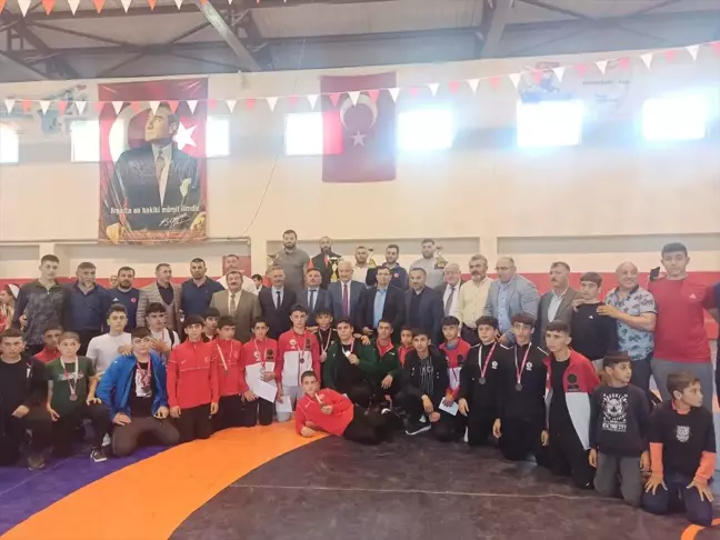 Sebastapolis U15 Serbest Güreş Turnuvası Sulusaray'da Yapıldı
