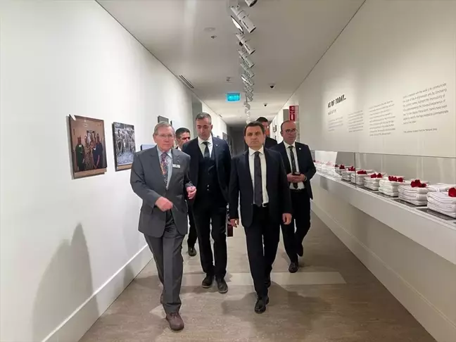 Kültür ve Turizm Bakanlığı Çanakkale Savaşları ve Gelibolu Tarihi Alan Başkanı Avustralya'ya gitti