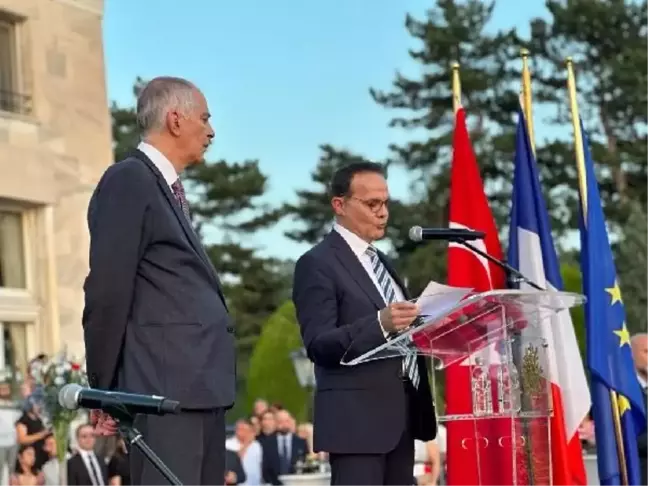 Fransa'nın Ulusal Bayramı Ankara Büyükelçiliği'nde Kutlandı
