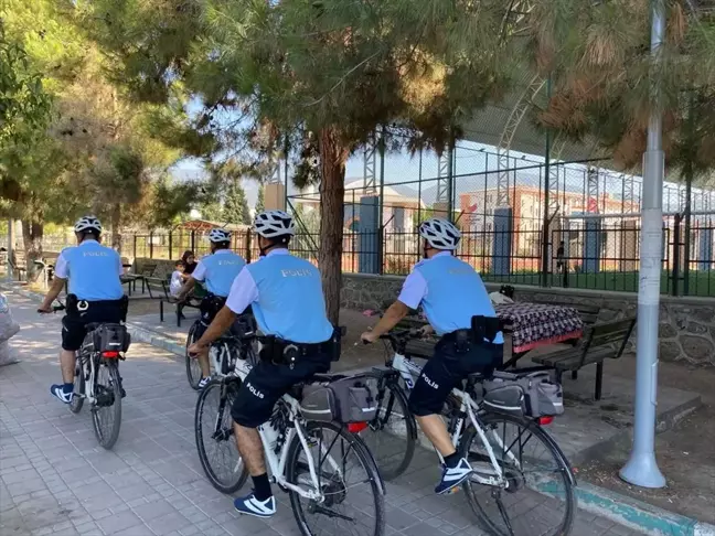 Osmaniye'de Bisikletli Polis Timleri Göreve Başladı