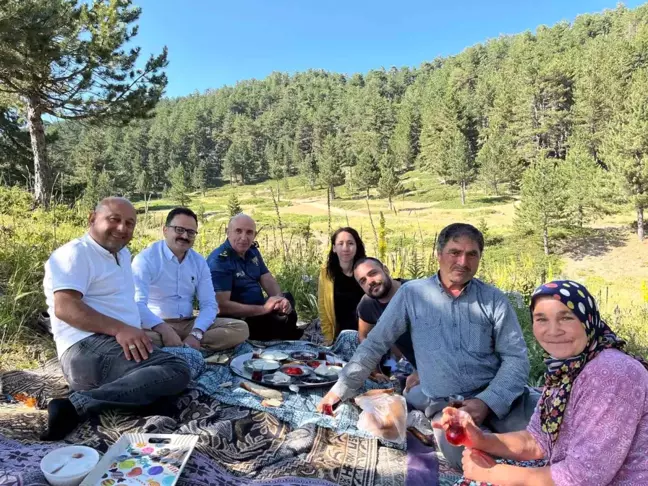Kaymakam Hakan Alkan Yörükleri Ziyaret Etti