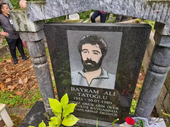 Rize'deki İşçi Hareketi Lideri Bayram Ali Tatoğlu Anıldı