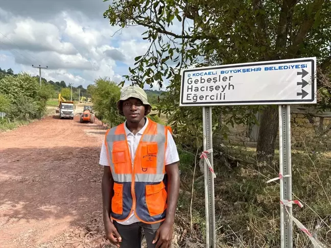 Togo Cumhuriyeti Vatandaşı Öğrenci, Kocaeli'de Staj Yaparak Ülkesine Faydalı Olmayı Hedefliyor