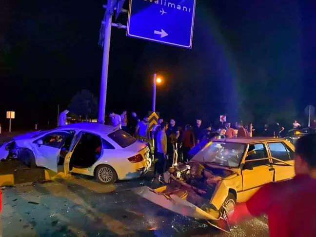 Zonguldak'ta trafik kazası: 2 kişi yaralandı