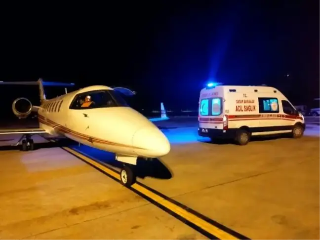 Trabzon'da Siroz Hastası Orhan Çavuşoğlu Ambulans Uçağıyla Bursa'ya Nakledildi
