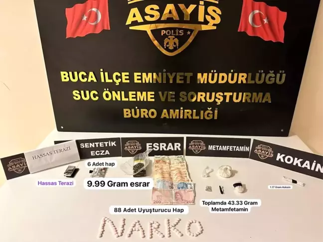 İzmir Buca'da Uyuşturucu Operasyonu: 2 Şüpheliden 1'i Tutuklandı