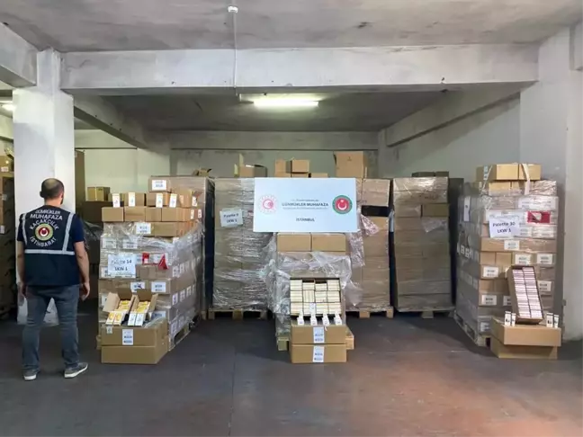 İstanbul'da 3 Milyon TL Değerinde Kaçak Güneş Kremi Ele Geçirildi