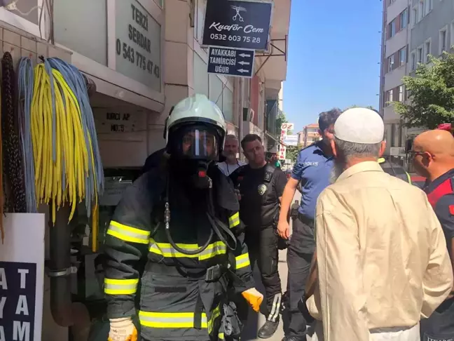 Bilecik'te bir binada yayılan koku paniğe neden oldu