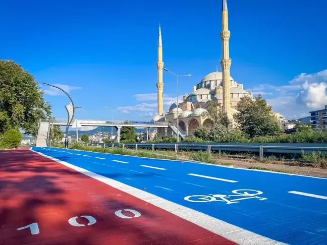 Giresun Bulancak'ta 6 Kilometrelik Bisiklet ve Yürüyüş Yolu Yapımı Tamamlanıyor