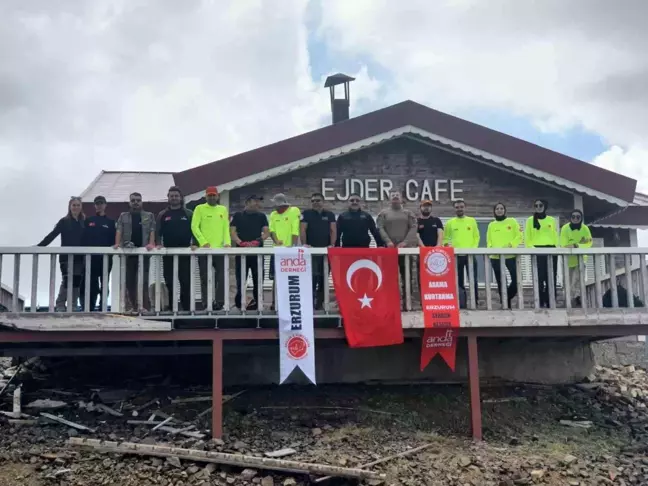 ANDA Palandöken'in zirvesine tırmandı