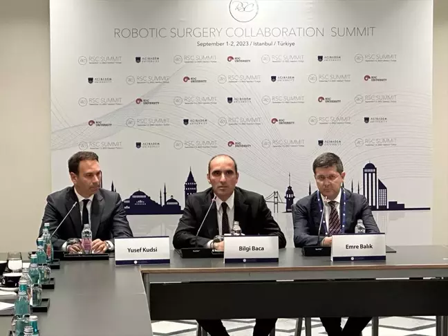İstanbul'da Robotik Cerrahi Zirvesi Başladı